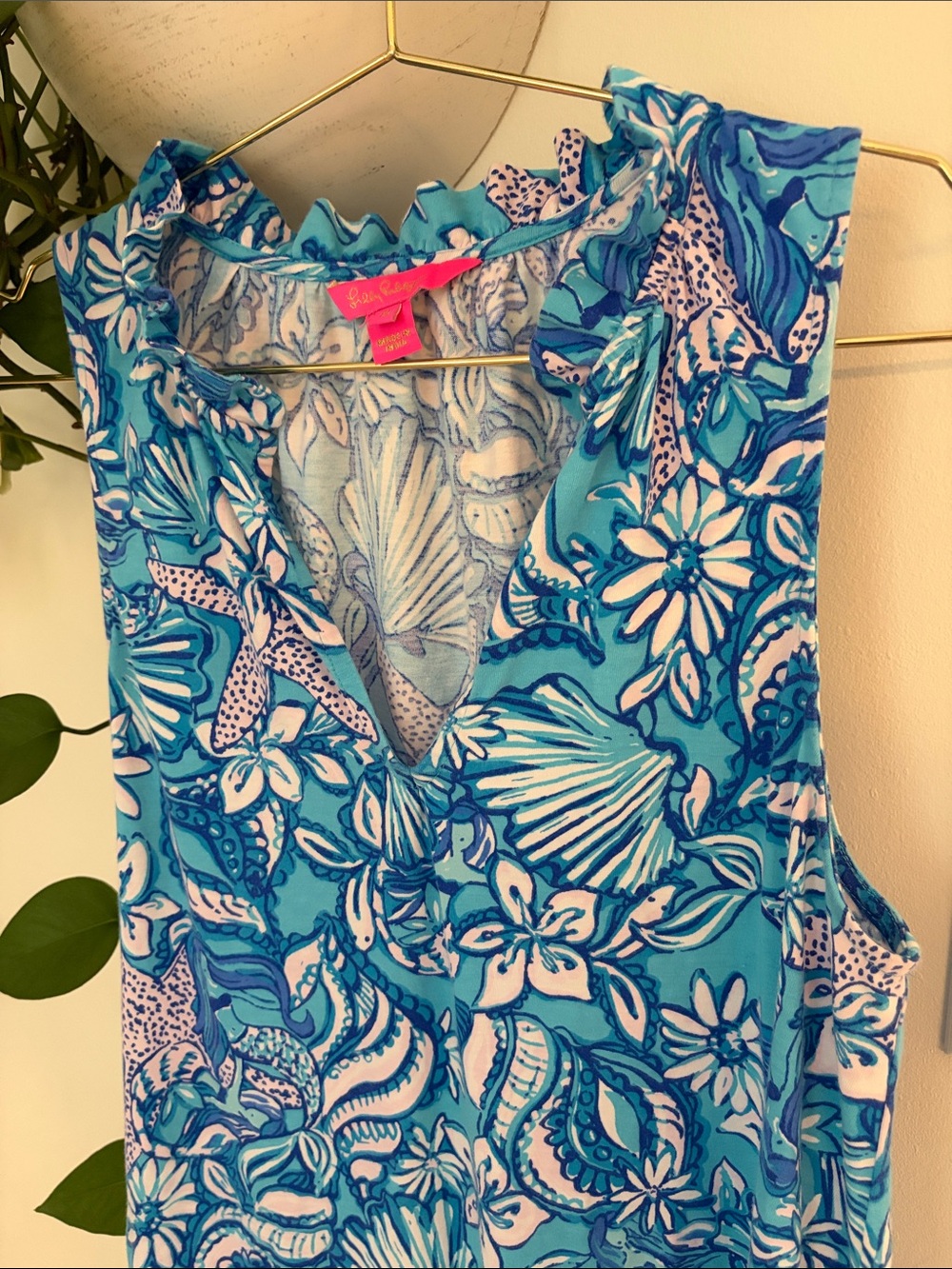 Lilly Pulitzer Cotton Sundress - Size Medium - Picture 2 of 4